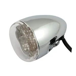Chris Products Chris Products, LED Bullet turn signals. Red. Clear lens