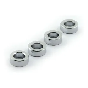 Chris Products Chris, turn signal spacers 1/4" (6.35mm) long. Chrome