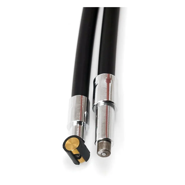 Barnett Clutch cable. Longitudinally wound, black