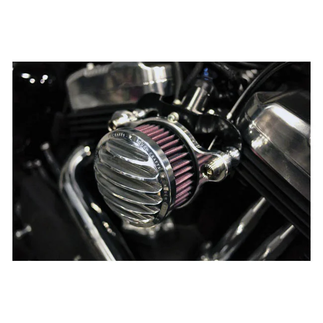 Rough Crafts Crafts, air cleaner kit. Polished