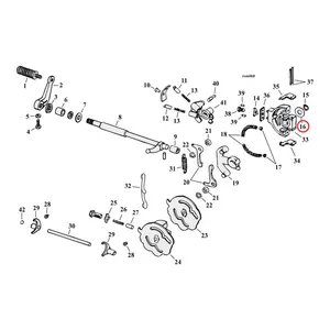 MCS Thrust washer, shifter cam