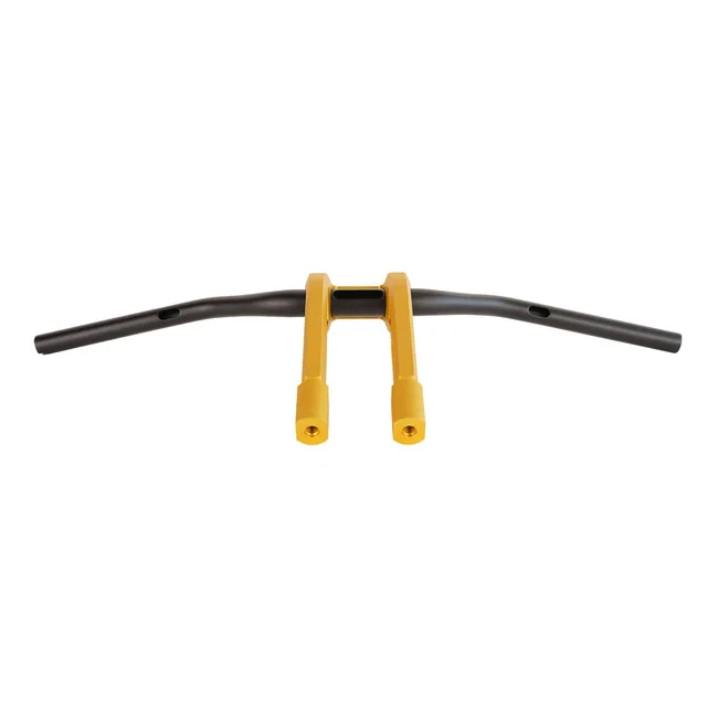 Performance Machine PM, 1-1/4" Phatbar & 12" riser kit. Gold Ops