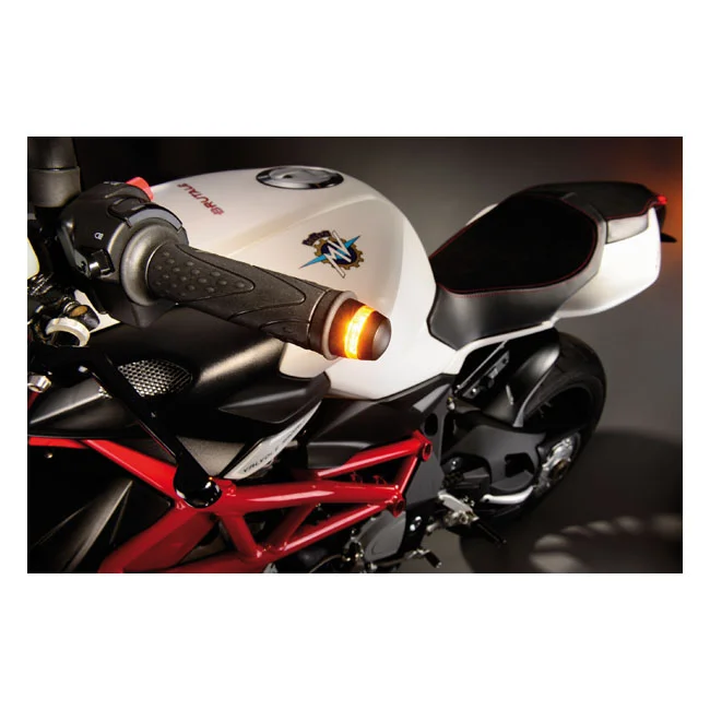 Kellermann BL 2000 handlebar end turn signals. Black