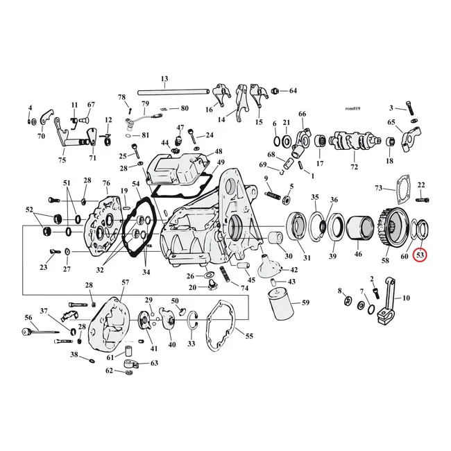 MCS Nut, transmission pulley - 35211-91