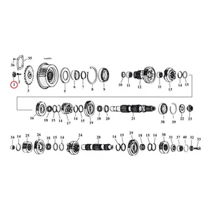 MCS Nut, transmission pulley