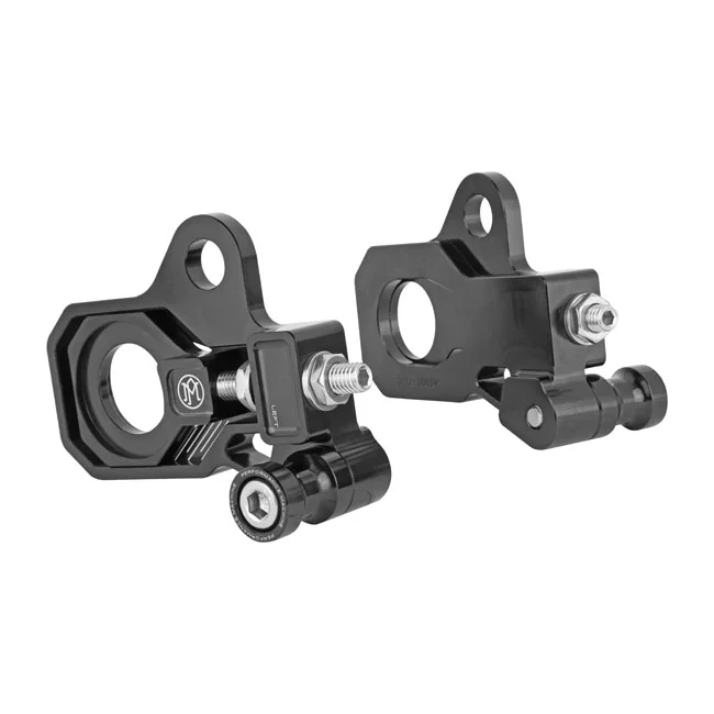 Performance Machine Machine, Axle adjuster kit. Black anodized - 41056-09