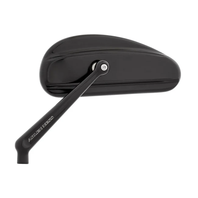 Arlen Ness Ness, Downdraft forged mirror set. All black