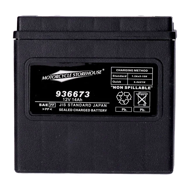 MCS Standard Series - AGM sealed battery. 12V, 14Ah. 240CCA - 65958-04C