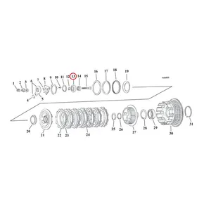 MCS Bearing guide, clutch