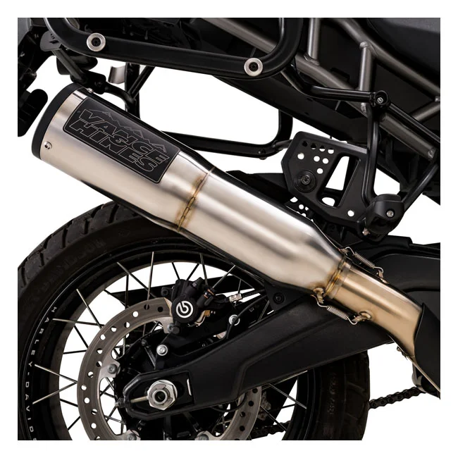 Vance & Hines & Hines, Adventure Hi-Output 450 slip-on muffler. SS
