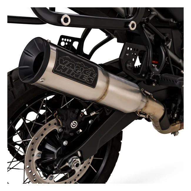 Vance & Hines & Hines, Adventure Hi-Output 450 slip-on muffler. SS
