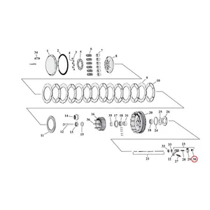 MCS Lock nut, clutch adj. screw