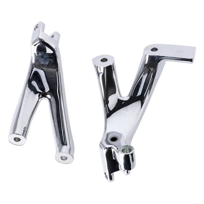 MCS M8 Softail floorboard to foot peg conversion bracket set - 938228