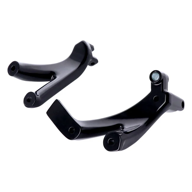 MCS M8 Softail floorboard to foot peg conversion bracket set - 938229