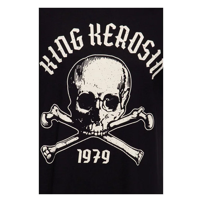 King Kerosin Kerosin Skull Palma T-shirt black