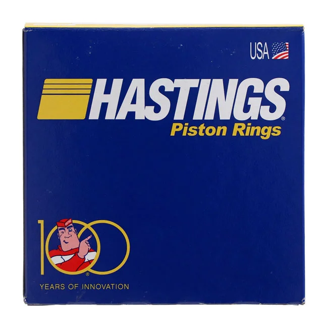 Hastings 114" M8 chrome piston ring set. STD