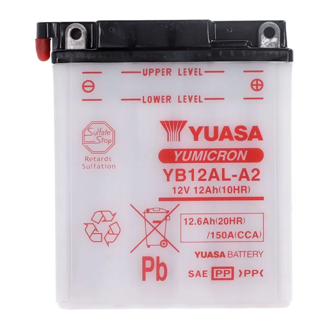 Yuasa Yumicron battery YB12AL-A2