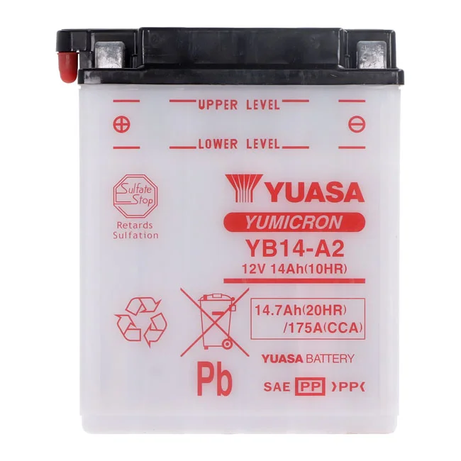 Yuasa Yumicron battery YB14-A2