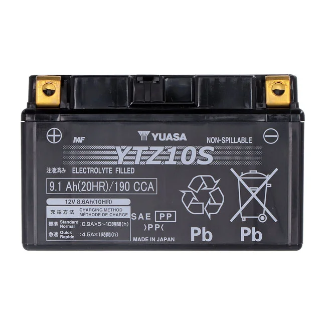 Yuasa High performance AGM battery, YTZ10S