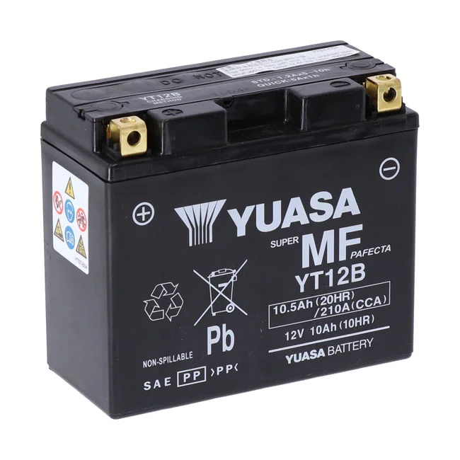 Yuasa AGM battery, YT12B-WC