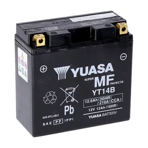 Yuasa Yuasa, AGM battery, YT14B-WC