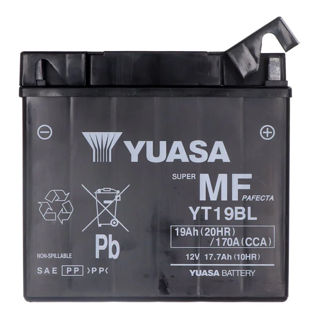 Yuasa AGM battery, YT19BL-WC