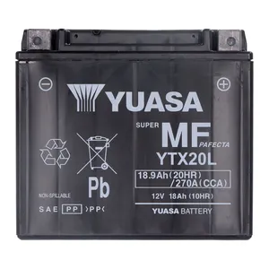 Yuasa Yuasa, AGM battery, YTX20L-WC