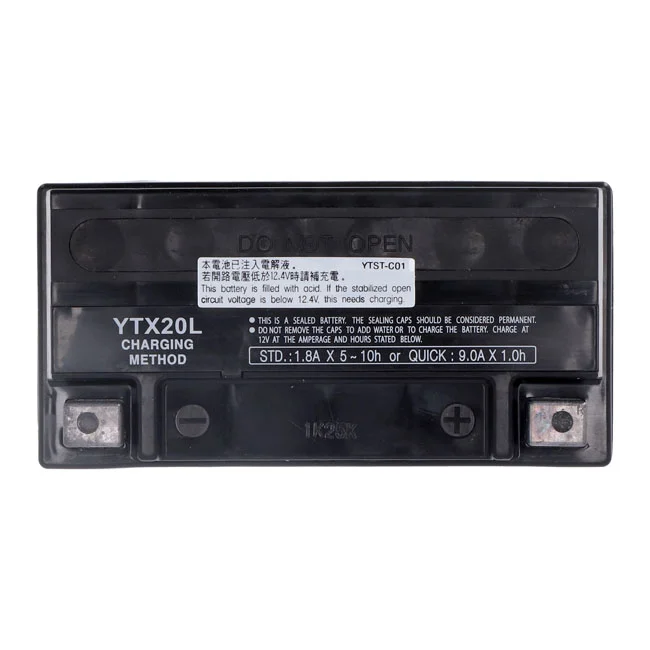 Yuasa AGM battery, YTX20L-WC