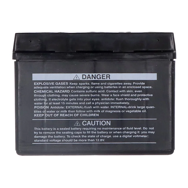 Yuasa AGM battery, YTX4L-WC