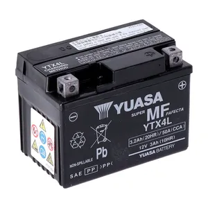 Yuasa Yuasa, AGM battery, YTX4L-WC