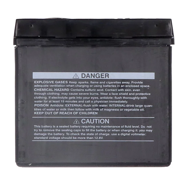 Yuasa AGM battery, YTX5L-WC