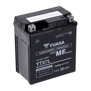 Yuasa Yuasa, AGM battery, YTX7L-WC