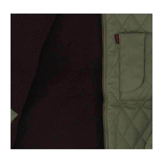 13 and a half company 1/2 Long Haul Jacket Army Green