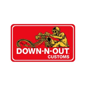Down-n-Out Down-n-Out Chopper sticker