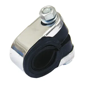 MCS Universal handlebar mounting bracket. Chrome
