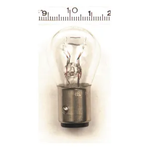 MCS Stop/taillight bulb. 6-volt. Clear glass