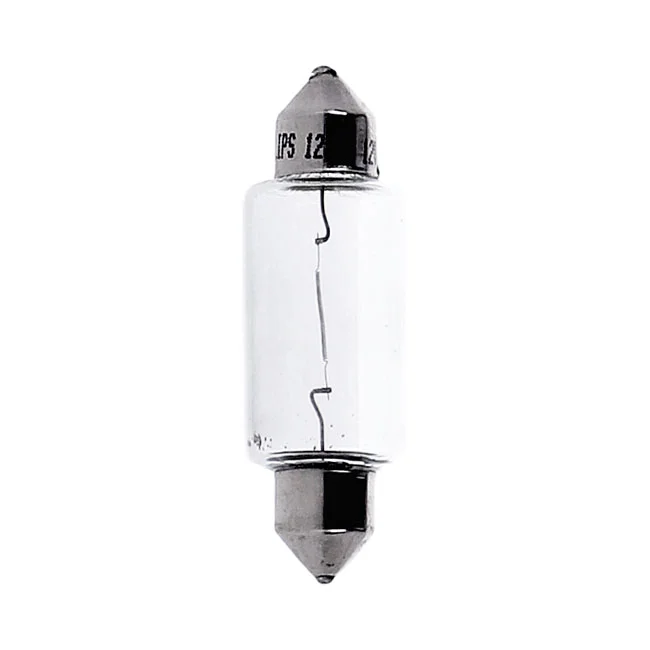 Philips Bulls-Eye turn signal bulb T15/43. Clear glass