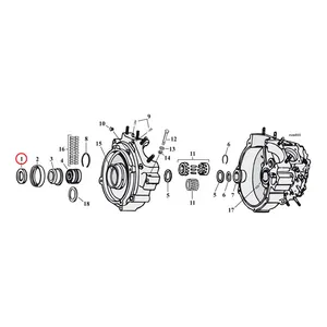 MCS Sprocket shaft spacer shim. .090"
