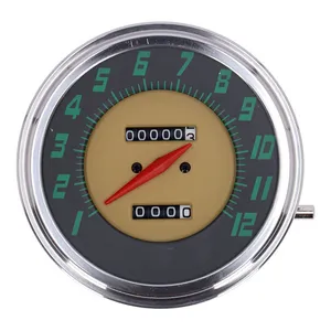 MCS FL speedometer, ''48-61 face'', green. 2:1 mph
