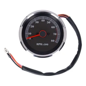 MCS FX, FXR, XL tachometer. 6200 RPM redline