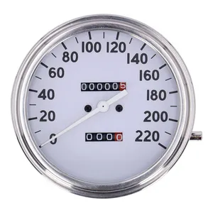 MCS FL speedometer, ''36-40 face'', white. 1:1 kmh