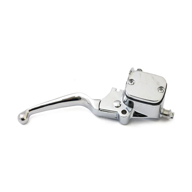 MCS Handlebar master cylinder assy. 11/16" bore. Chrome - 45013-96B