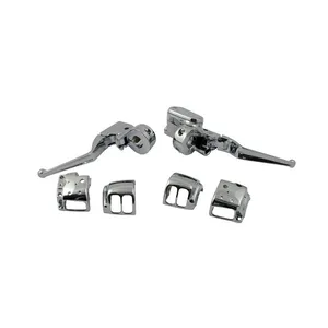 MCS Handlebar control kit chrome 1/2" bore
