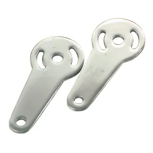 MCS FL turn signal bracket set. Chrome