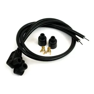 Taylor Taylor, 8mm Spiro-Pro universal spark plug wire set. Black