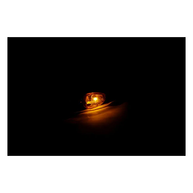 MCS Little duke, mini turn signals. Chrome - 940884