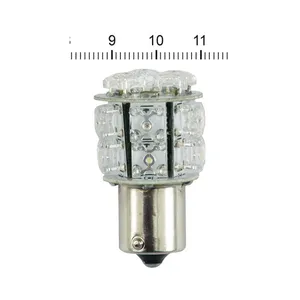MCS Superflux LED miniature bulb. White light, std base