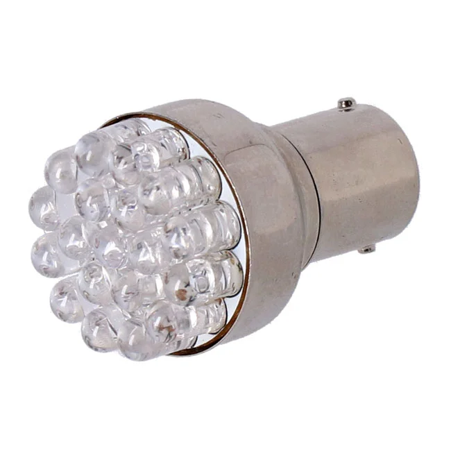 MCS Turn signal LED bulb, BAY15S socket. Red light emitting - 941158