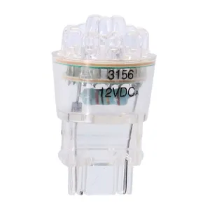 MCS LED wedge turn signal bulb #3156 base. White light
