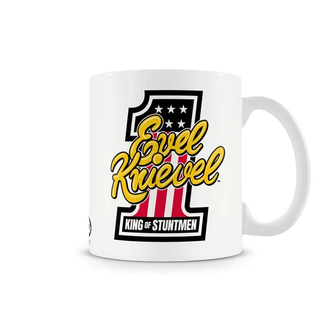 Evel Knievel Knievel King Of Stuntmen Coffee Mug